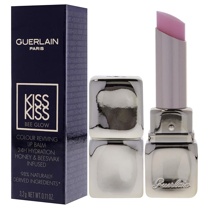 Kiss Kiss Bee Glow Lip Blam - 258 Rose Glow by Guerlain for Women - 0.11 oz Lip Balm-Velvo Beauty