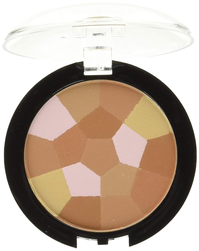 L.A. Colors Mosaic Bronzer/Blush Compact, Golden Bronze, 0.09 Ounce-Velvo Beauty