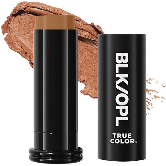 BLK/OPL Skin Perfecting Foundation Stick, SPF 15 Buildable & Blendable Face Foundation Makeup with Matte Finish - Full Coverage, Color Correcting & Sculpting - Hypoallergenic (Beautiful Bronze)-Velvo Beauty