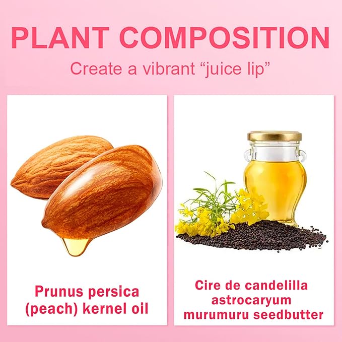 Lip Glowy Balm Moisturizing Lip Balm Plumping Lip Gloss Lip Sleeping Mask Lip Butter Balm Day Night Lip Care Glowy Lip Balm - Peach-Velvo Beauty