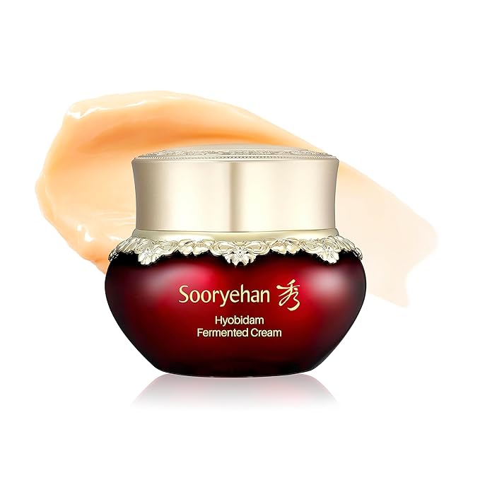 Sooryehan Hyobidam Face Moisturizer for Women. Korean Skin Care (Cream, 1.7fl oz) - Korean Facial Care. Wrinkle Cream for Women, Night Cream for Face with Wild Ginseng & Snow Fungus.-Velvo Beauty