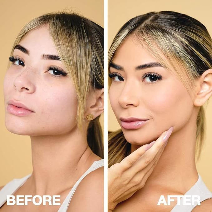 Palladio Full-Coverage Color Correction CC Cream, Oil-Free with Peptides & Vitamin C, Best for Correcting Redness and Uneven Skin Tone, Buildable Foundation Coverage (Light 21C)-Velvo Beauty