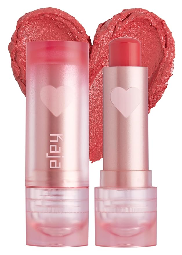 Kaja Love Blur Lip Balm - 03 Tangy Love | Soft & Comfort Semi-Matte Blurring Daily Color Lip Balm | Shea Butter, Avocado Oil, Citrus Unshiu Peel Extract, Vitamin E Infused |4g / 0.14oz.-Velvo Beauty