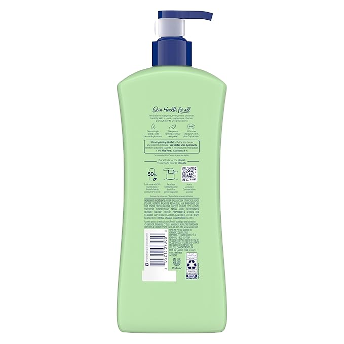 Vaseline Intensive Care Body Lotion for Dry Skin Soothing Hydration Lotion Made with Ultra-Hydrating Lipids + 1% Aloe Vera Extract to Refresh Dehydrated Skin 20.3 oz, Pack of 3 (packaging May Vary)-Velvo Beauty
