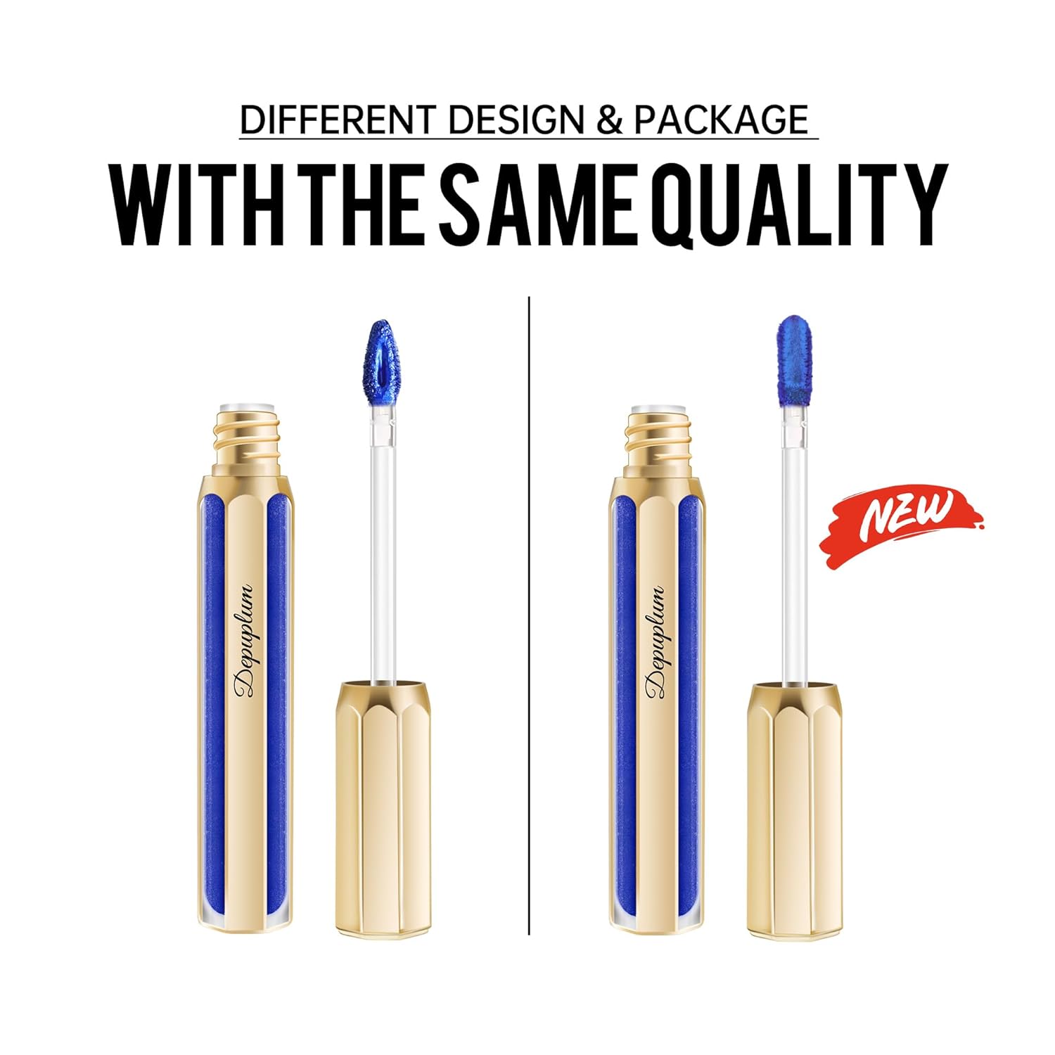 Nude Lipsticks for Women Metallic Lipstick Long Lasting Non Stick Cup Lip Gloss, Shimmer Lightweight Hydrating Full Coverage Lip Color, DP117 Coconut-Velvo Beauty