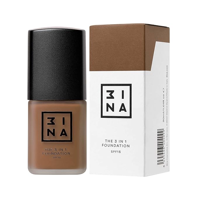 3INA The 3-In-1 Foundation 223 - Vegan Formula - Combination Of Primer, Concealer And Foundation - Medium Coverage - Natural Finish - Perfect For Covering Lines And Blemishes - Long Lasting - 1.01 Oz-Velvo Beauty