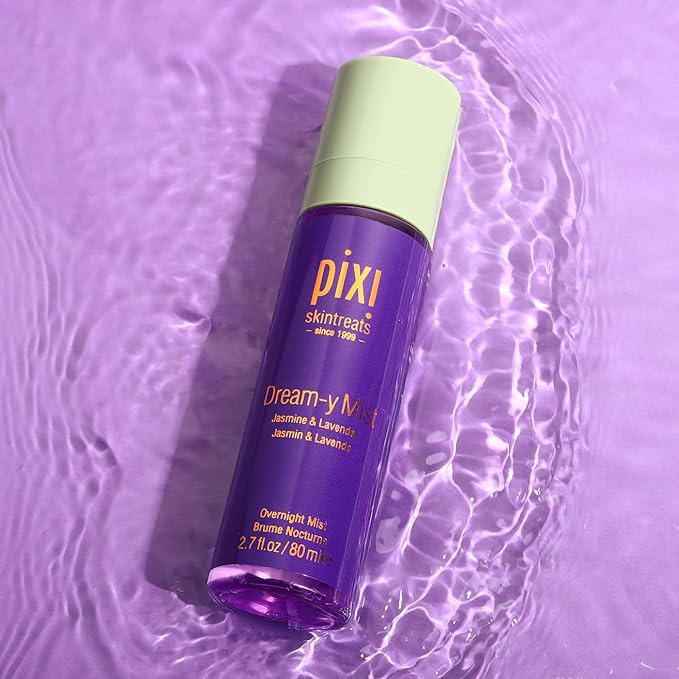 Pixi Beauty Dream-y Mist | Elixir Facial Mist | Help Hydrate & Preserve Skin with Jasmine, Lavender, Chamomile, 80ml-Velvo Beauty