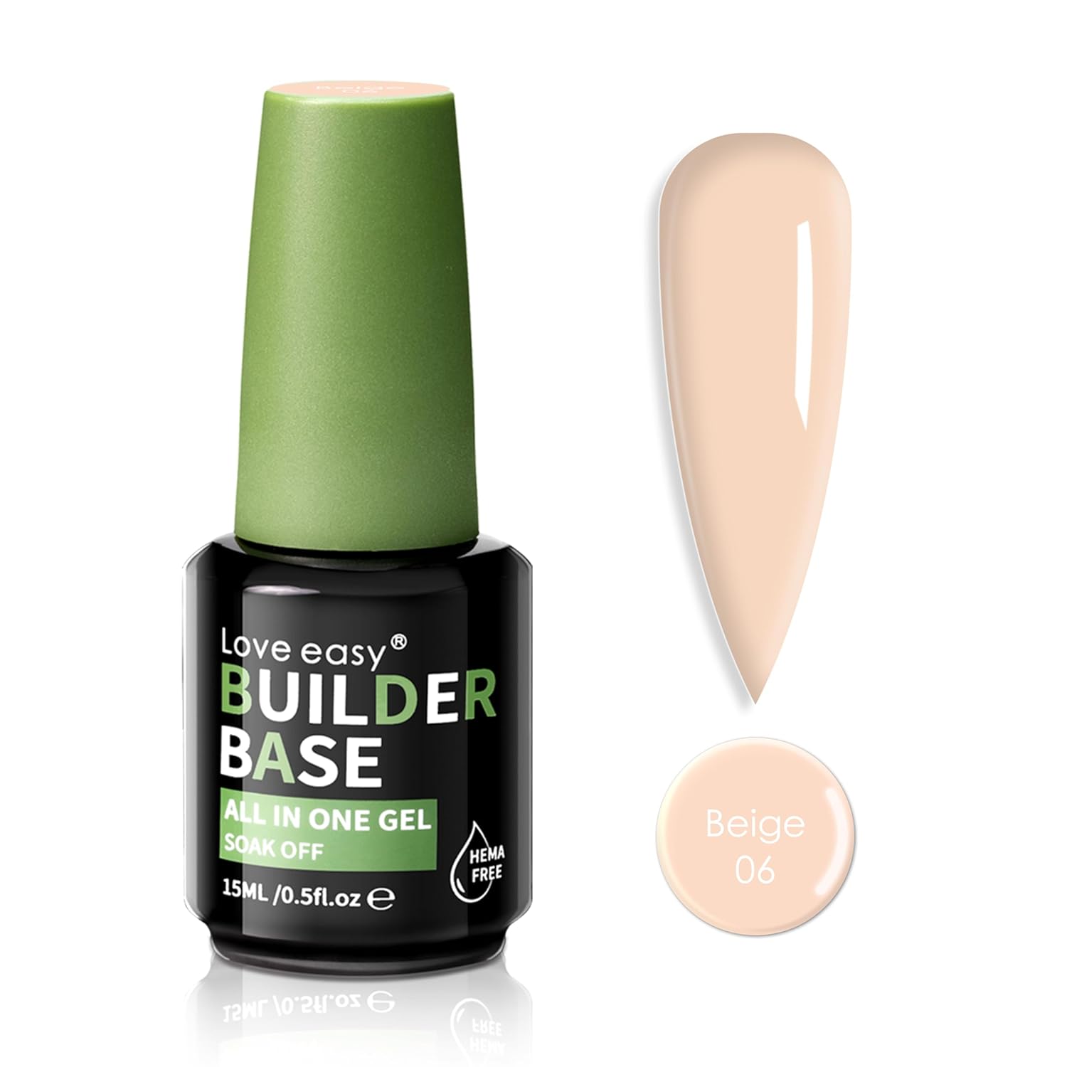 Salon-Grade Beige Builder Gel - Hypoallergenic Strong Base Coat | Long-Lasting Adhesion (30+ Days) for Professional Nails Gift for Women-Velvo Beauty