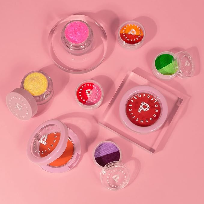 Profusion Cosmetics Cream Blush- Lightweight, Cream Blushes Blend Seamlessly to a Natural Radiant Finish (Tea Eiffic)-Velvo Beauty