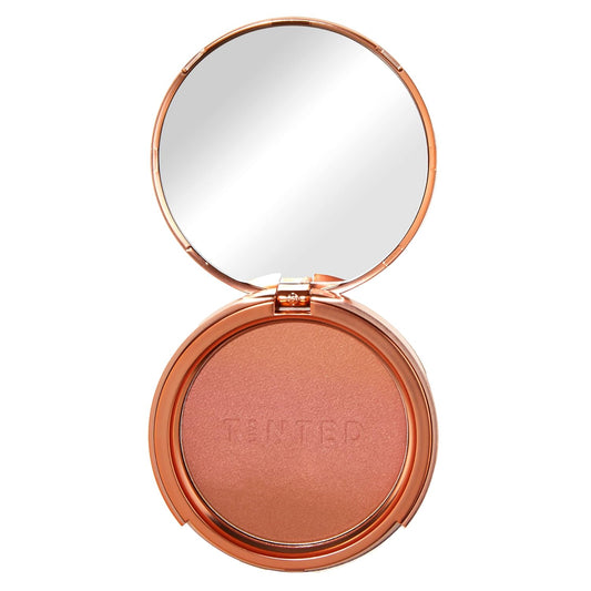 Live Tinted Huebeam Gradient Blushing Bronzer - Lightweight, Highly-Pigmented, Buildable & Blendable - Sunkissed, Glowy, Even Toned Skin Face Blush and Bronzer - Sahara Sunset-Velvo Beauty
