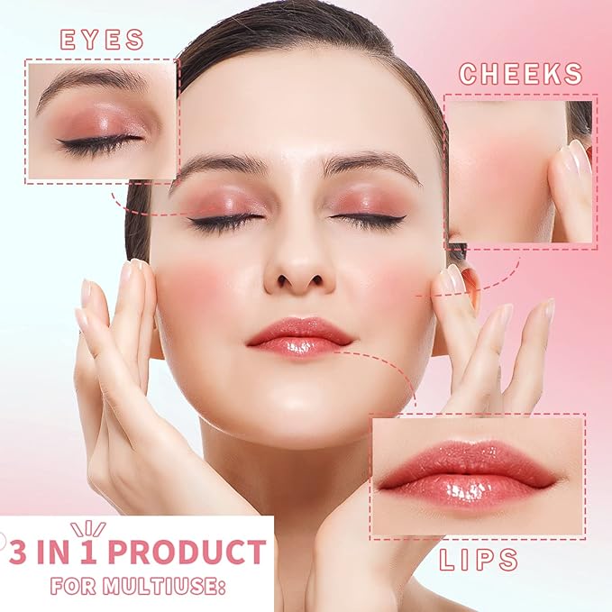 4 Pcs Fruit Lip Stain Set, Vivid Watery Lip Tint Lip Gloss, Plump Velvet Lip Tint Stain, Natural Matte Liquid Lipstick for Lips Cheek Eye, Non-Stick Cup Mini Tinted Lip Long lasting Waterproof-Velvo Beauty