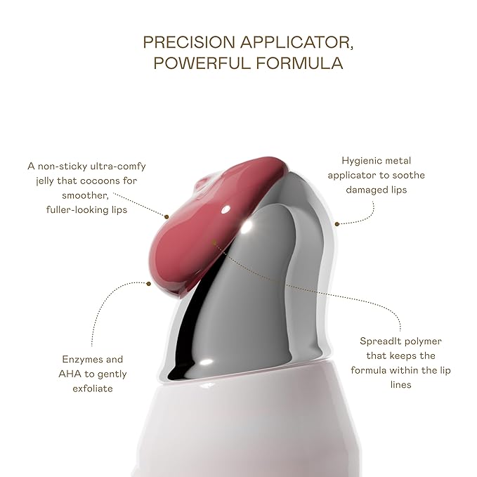 EADEM Le Chouchou Lip Softening Balm, Lip Gloss for Women, Lip Plumper & Lip Mask, Overnight Hydrating & Moisturizing Luxury Lip Balm, 0.5 oz, Fig Sauce-Velvo Beauty