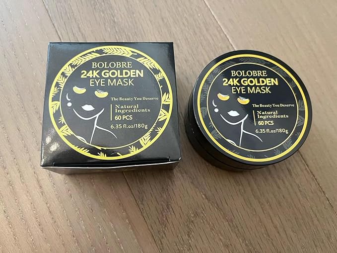 Under Eye Patches - Collagen Eye Masks for Eye Care - 60 Pcs Eye Gels for Dark Cirlce, Puffiness, Refresh, Revitalizing, Travel, Wrinkles-Velvo Beauty