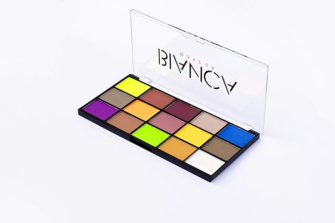 15 Colors Eyeshadow Palette | Versatile Range for Unlimited Eye Looks. (Neon)-Velvo Beauty