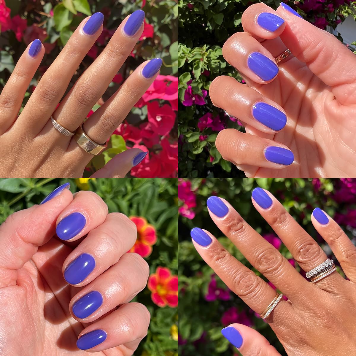 Olive & June Long Lasting Nail Polish | Plump Gel-Like Finish No Lamp Needed | Lasts up to 10 days | Salon-Quality at Home | 15-Free Vegan Cruelty-Free Chip-Resistant Shine | House of O&J Regal Purple-Velvo Beauty
