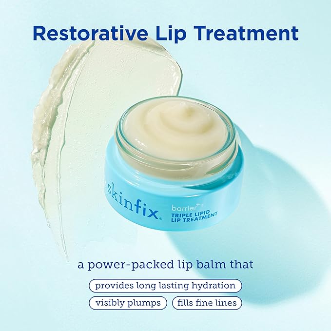 Skinfix Barrier+ Triple Lipid Lip Treatment: Nourish Dry, Chapped Lips With Our Volumizing Complex to Visibly Plump & Fill Fine Lines, 0.27 Oz-Velvo Beauty