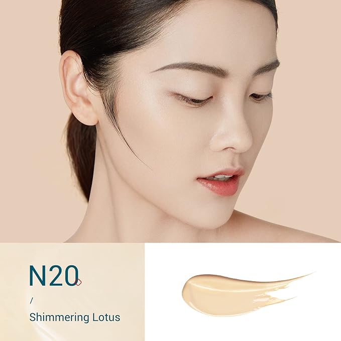 FLORASIS Flawless Jade Breathable Longwear Cushion Foundation (N20 Shimmering Lotus)-Velvo Beauty