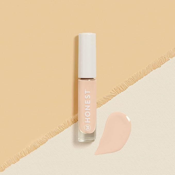 Honest Beauty Fresh Flex Concealer with Niacinamide + Vitamin E + Hyaluronic Acid | Vegan + Cruelty free | Ivory, 0.17 fl oz-Velvo Beauty