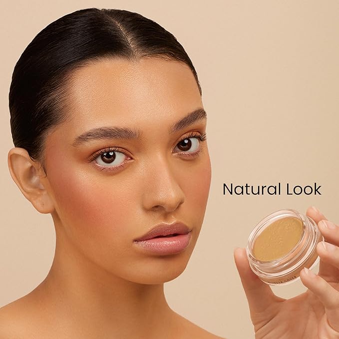 Monika Blunder Beauty - Blunder Cover Foundation Concealer - Shade: 4.5 - Vier.5 - Medium, Bronze Olive Undertones - Clean Beauty, All-In-One, Cruelty-Free, Vegan (4.5 - Vier.5) - 0.62 oz-Velvo Beauty
