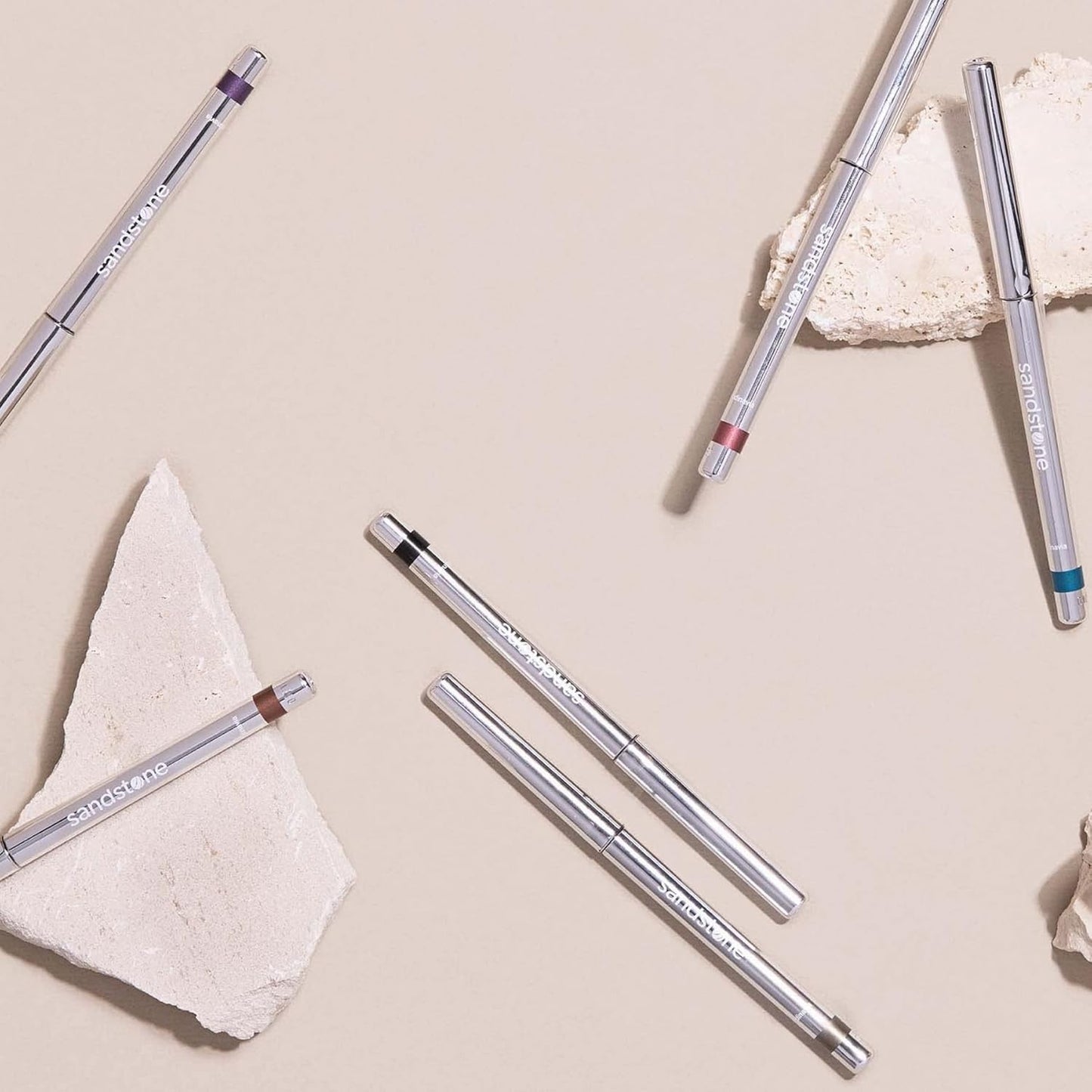 Hypoallergenic Waterproof Eyeliner - Fragrance Free Metallic Eye liner - Vegan and Cruelty Free Eye Pencil - Eyeliner Pencil for Sensitive Eyes (Purple Space)-Velvo Beauty