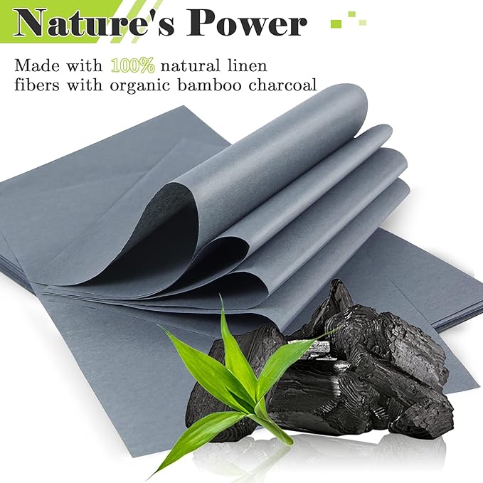 Natural Premium Oil Blotting Paper for Oily Skin with Bamboo Charcoal,26% Larger Oil Blotting Sheets for Face,Makeup Friendly Oil Absorbing Sheets 600 Sheets-Velvo Beauty