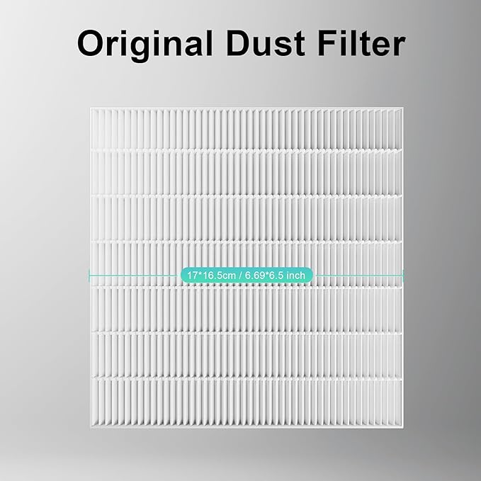 L'UGX Nail Dust Collector Filter, 2Pcs Reusable Filter for L'UGX Professional Nail Dust Vacuum Machine LG622-Velvo Beauty