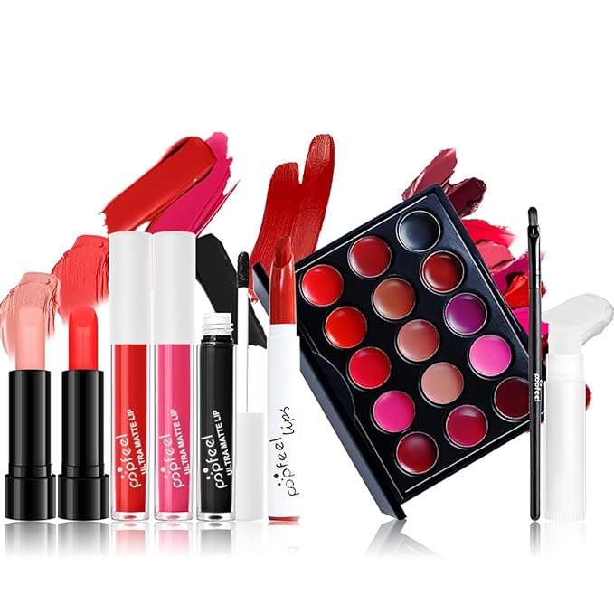 All in One Makeup Kit for Women Full Kit Girls Makeup Gift Sets Xmas Essential Bundle Include Eyeshadow Palette Lipstick Blush Concealer Eyeliner Mascara Foundation Brush Eyebrow Pencil-Velvo Beauty