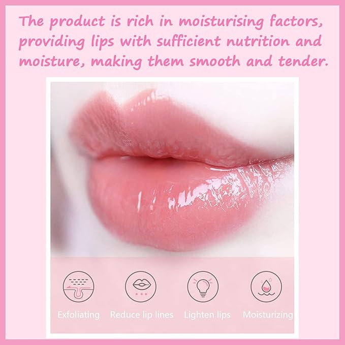 1 PCS Bee Lip Balm Lip Mask Honey Pot, Honey Moisturizing Sleeping Lip Mask Overnight with Sticks, Lip Balm Honey Pot Lip Balm Hydrating Prevention Dry and Crack Lip Scrubs Exfoliator-Velvo Beauty
