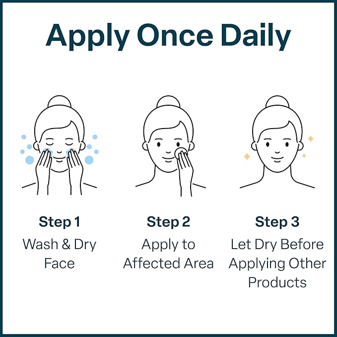 QRxLabs Salicylic & Glycolic Acid Acne Control Pads - 50 Count Jar - Glycolic & Salicylic - Bacne Treatment with Vitamins B5, C & E, Calendula & Green Tea-Velvo Beauty