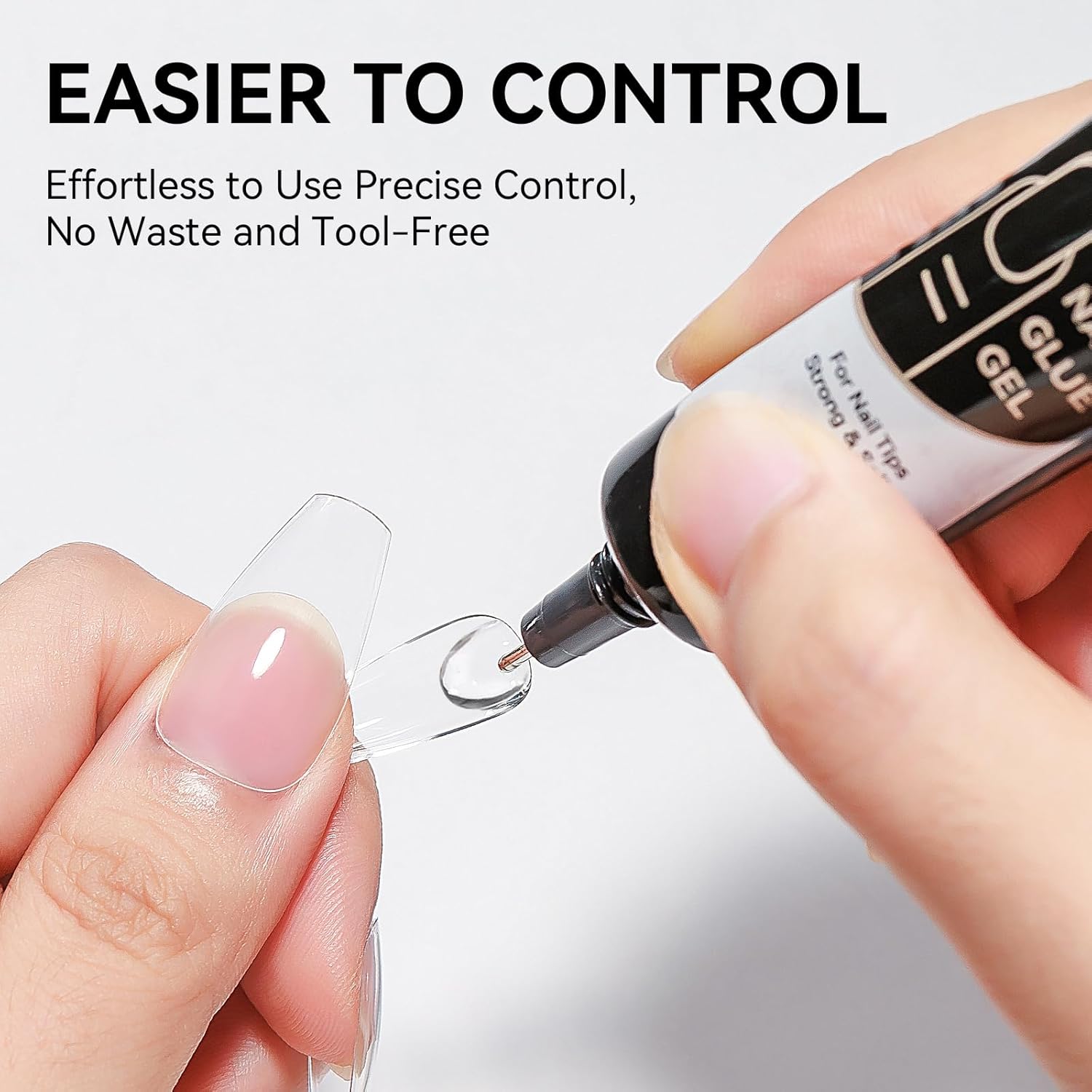 Sculpting Gel for Nail Art and 15ml Nail Glue, Solid Builder Gel for Nails Clear Non-Stick Hand For Modeling, Sculpture, Nails Extension UV/Led Manicure DIY At Home-Velvo Beauty