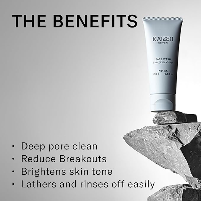 2-Step Set for Men | Made in Japan | Face Wash 100ML and Light Moisturizer 120ML-Velvo Beauty