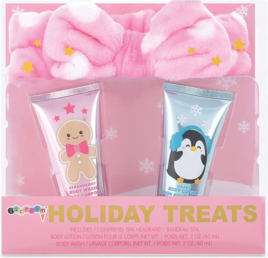 iscream Winter Friends 3-piece Mini Holiday Spa Set-Velvo Beauty