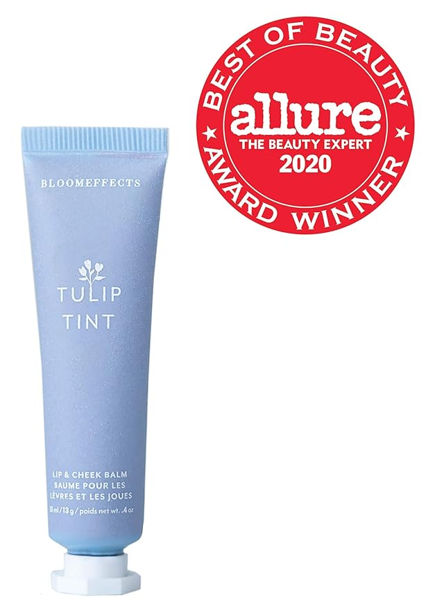 Bloomeffects - Natural Tulip Tint Lip + Cheek Balm | Cruelty-Free, Non-Toxic, Clean Beauty (Petal Pink)-Velvo Beauty