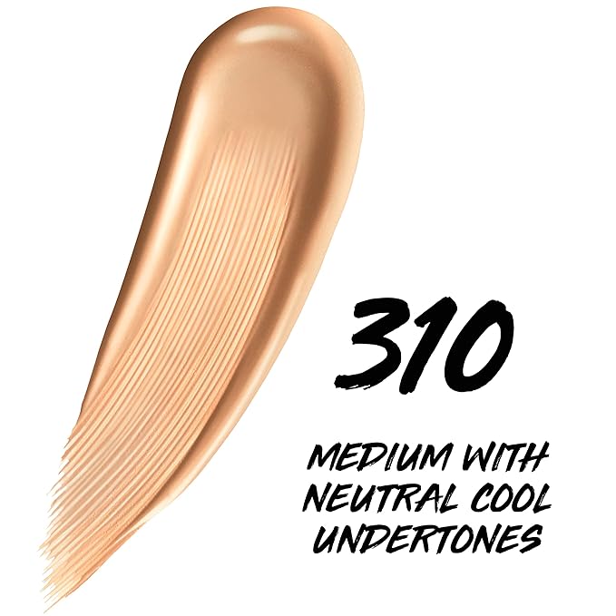 Maybelline Super Stay Up to 24HR Skin Tint, Radiant Light-to-Medium Coverage Foundation, Makeup Infused With Vitamin C, 310, 1 Count-Velvo Beauty