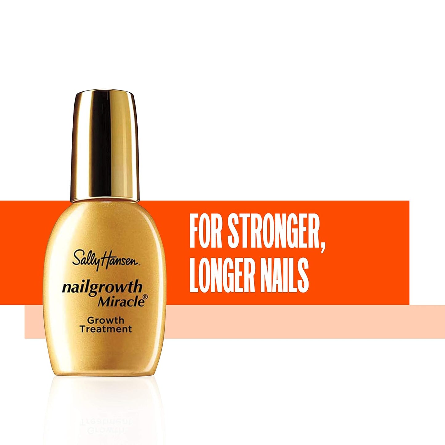 Sally Hansen Diamond Strength®, Nail Hardener, Nail Growth, Protective Layer, Clear Nail Polish-Velvo Beauty
