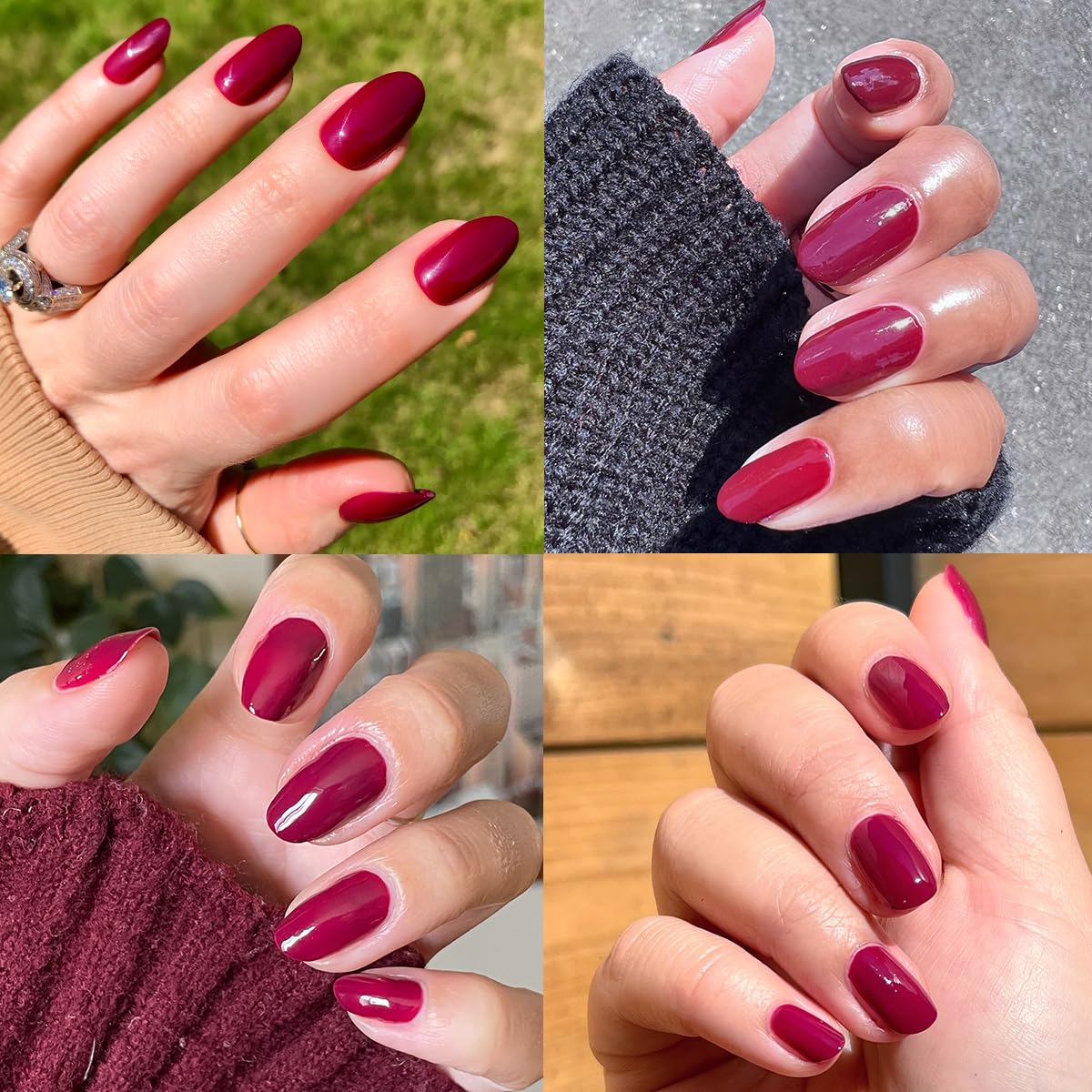 Olive & June Quick Dry Nail Polish | Instant, Fast-Drying, Smudgeproof Color | 15-free, Vegan, Cruelty-Free Formula | Lasts up to 5 Days | Salon-Quality Manicure Pedicure at Home | Cabernet | Wine Red-Velvo Beauty