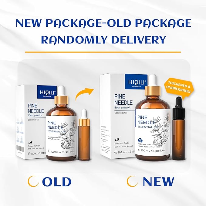 HIQILI 100ML Pine Essential Oil,100% Pure Natural Premium Quality, for Diffuser Skin Candle Making - 3.38 Fl Oz-Velvo Beauty