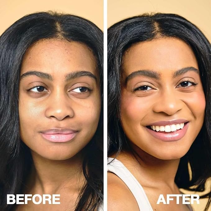 Palladio Full-Coverage Color Correction CC Cream, Oil-Free with Peptides & Vitamin C, Buildable Foundation Coverage (Tan 40W, Warm Undertone),0.87 Fl Oz (Pack of 1)-Velvo Beauty