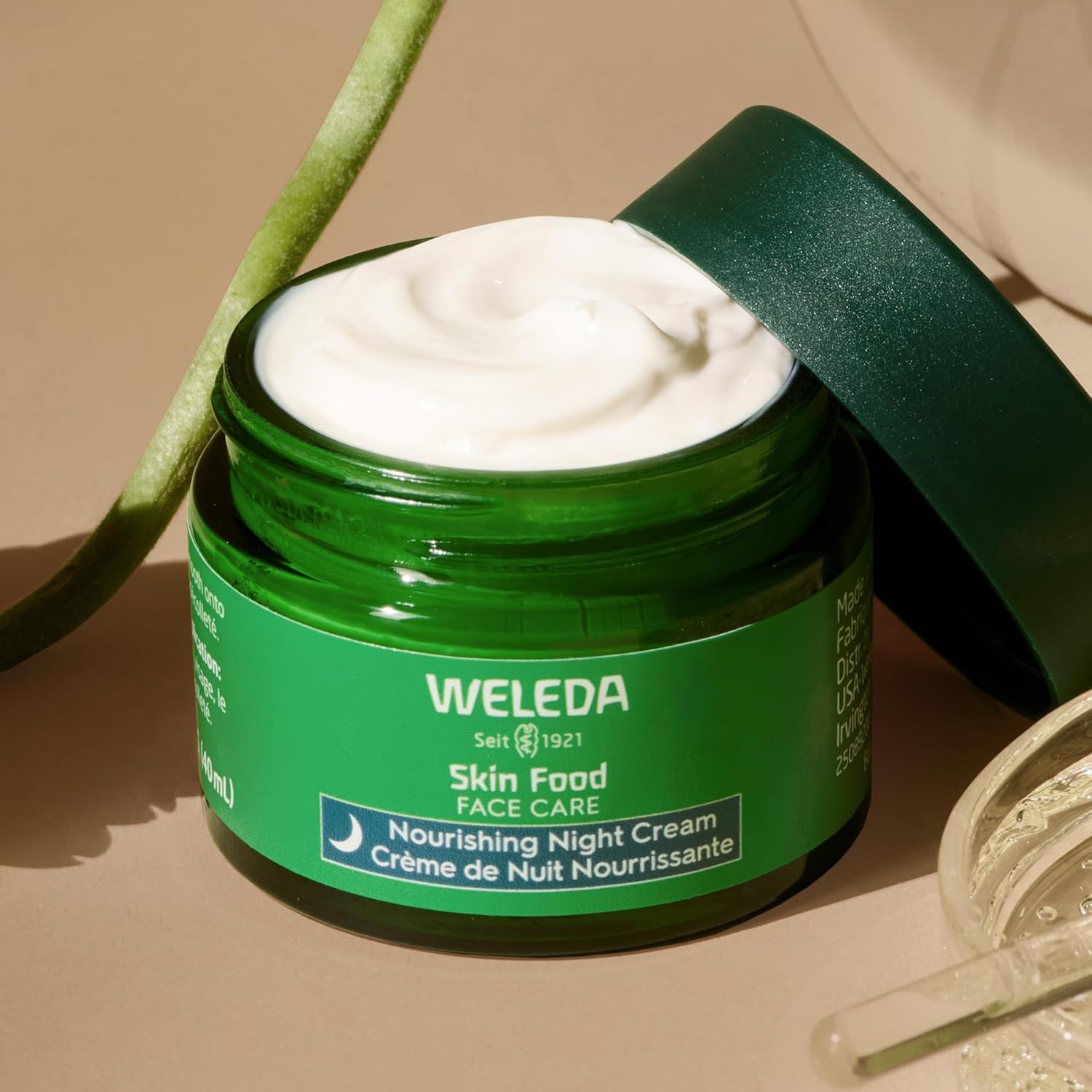 Weleda Skin Food Face Care Nourishing Night Cream, 1.3 Fluid Ounce, Plant Rich Moisturizer with Sacha Inchi Oil, Cica and Squalane-Velvo Beauty