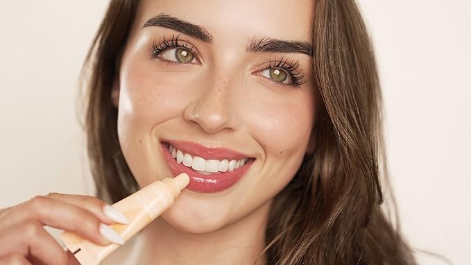 YUGLO Lip Sleeping Mask with Multi-Peptides | Peach Flavor | Hydrating & Plumping Lip Treatment for Dry, Chapped Lips | Nourishes & Moisturizes | Overnight Lip Repair-Velvo Beauty