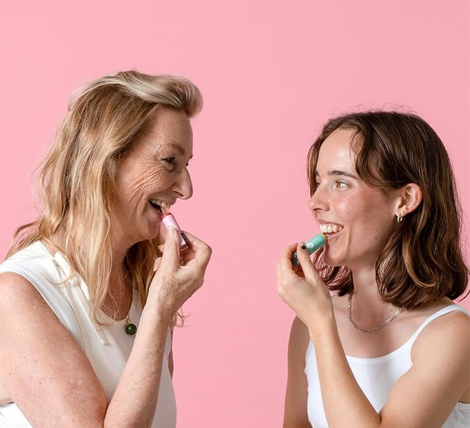 Slo | Natural Lip Balm - All Natural Ingredients, Vegan & Cruelty Free, Hydrating & Soothing, Plastic Free, Paper Packaging | Raspberry + Rosehip, 0.28oz-Velvo Beauty