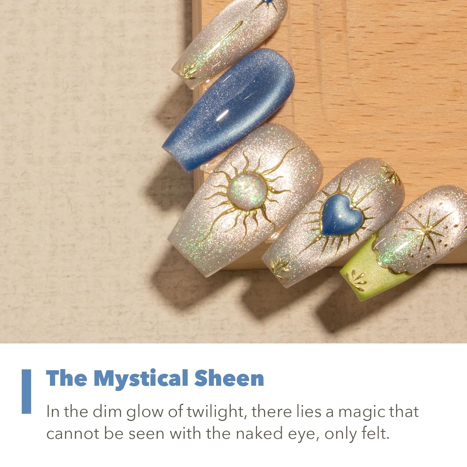 High-Density Cat Eye Gel Nail Polish with Magnet Stick, 15ml Dopamine Color Palette, Magnetic Effect Gel for DIY Manicure, Multiple Color Options - Ocean Luster-Velvo Beauty