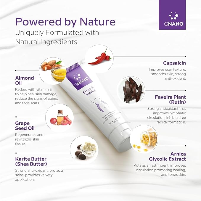 Advanced Stretch Mark Therapy Cream for Stretch Marks and firmer skin with Natural Ingredients to Prevent and get rid of Stretch Marks, Restores and Heals the Skin for Men and Women 4.2oz-Velvo Beauty