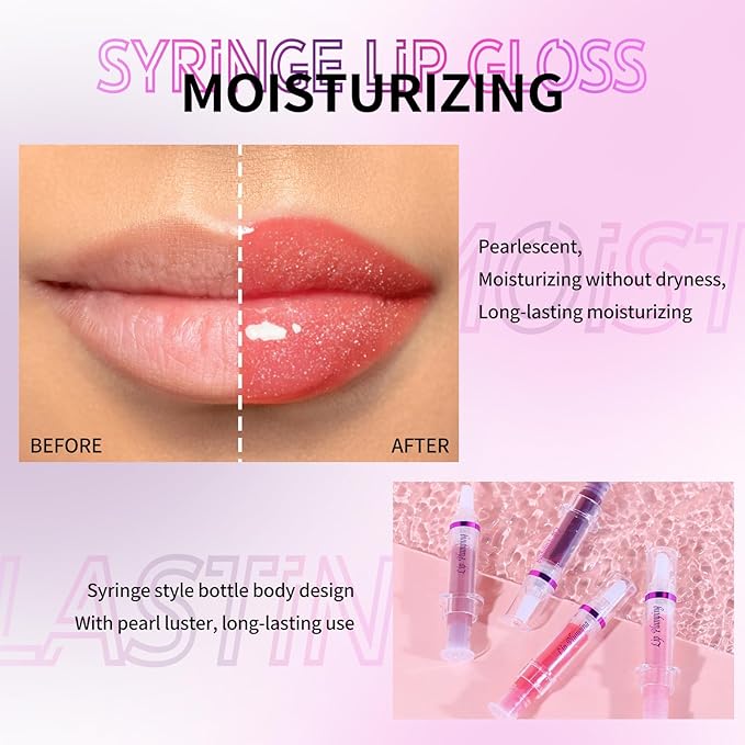 Lip Plumper Booster,Plumping Lip Gloss Spicy Lifter Shimmer Oil Hydrating High-Shine Volumizes Fuller Lip Glass Mirror Glaze Plump and Pout Lip Plumper Nourishing for Women Girls Makeup#4-Velvo Beauty