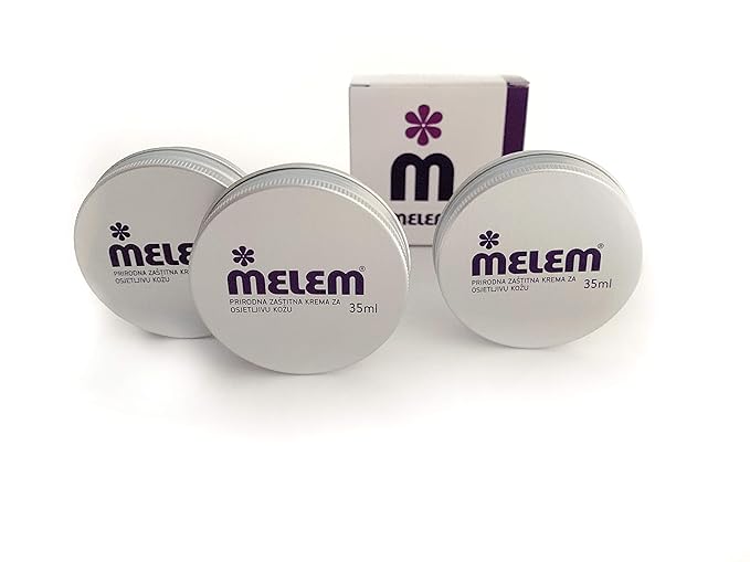 with Lanolin, Moisturizes Dry, Flaky and Cracked Skin, 3 Large Tins (each 1.2 oz.)-Velvo Beauty