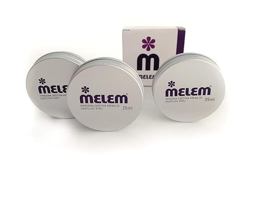 with Lanolin, Moisturizes Dry, Flaky and Cracked Skin, 3 Large Tins (each 1.2 oz.)-Velvo Beauty