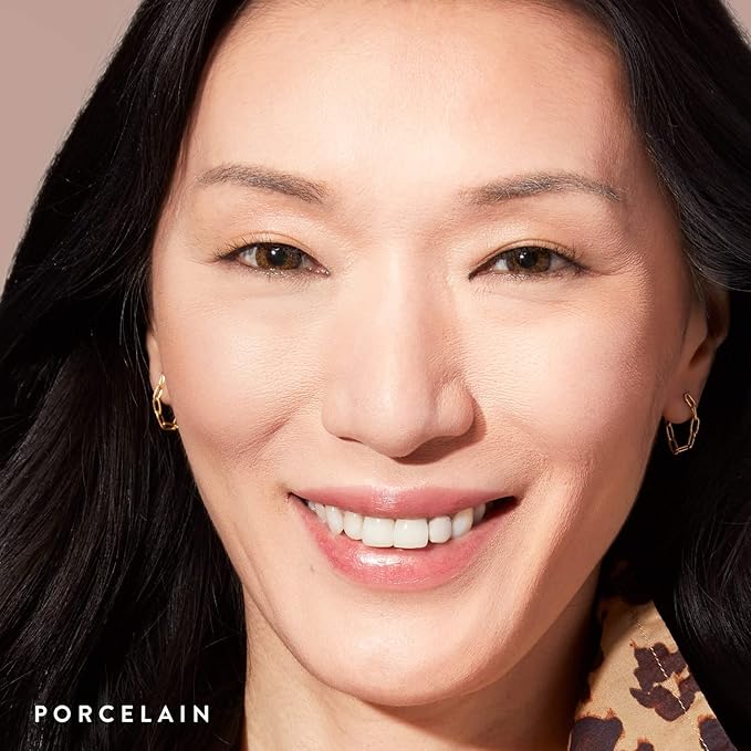 LAURA GELLER NEW YORK Baked Double Take Powder Foundation - Porcelain - Buildable Medium to Full Coverage - Matte Finish-Velvo Beauty