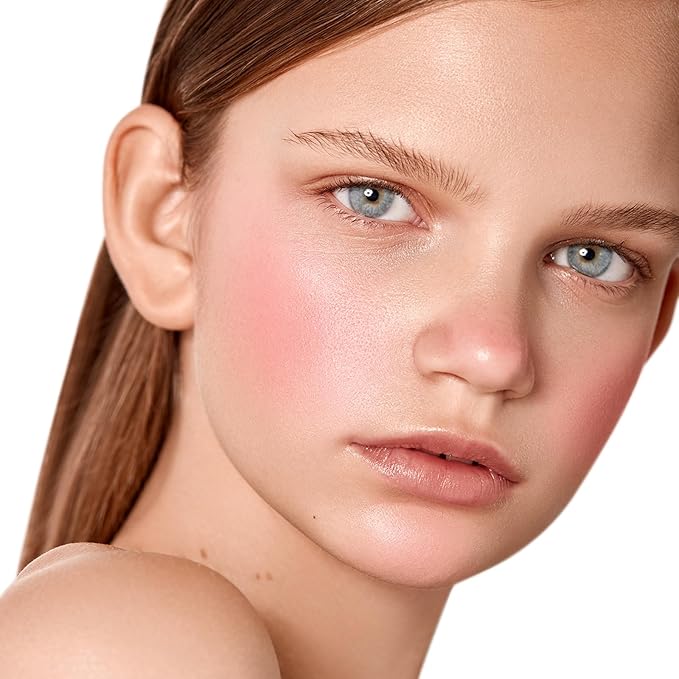 Boobeen Soft Blend Powder Blush for Cheeks, Buildable Color Matte Smooth Blush Palette Compact Blush Powder Makeup, Long-lasting Flush Color, with Mirror and Brush-Velvo Beauty