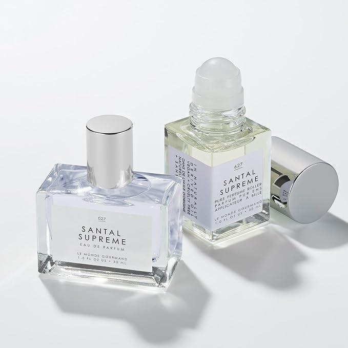 Le Monde Gourmand Santal Supreme Perfume Oil - 1 fl oz (30ml) - Fresh, Woody, Sophisticated Fragrance Notes-Velvo Beauty