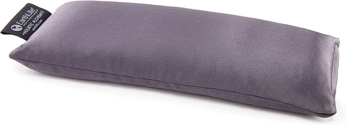 EARTHLITE Holistic Alchemy Aromatherapy Eye Pillow - 100% Silk Cover, Natural Herbs & Flax Seeds, Weighted, Cooling & Soothing-Velvo Beauty
